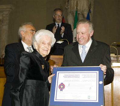 פרופ' ריטה לוי מונטאלצ'יני, כלת פרס נובל בת 98